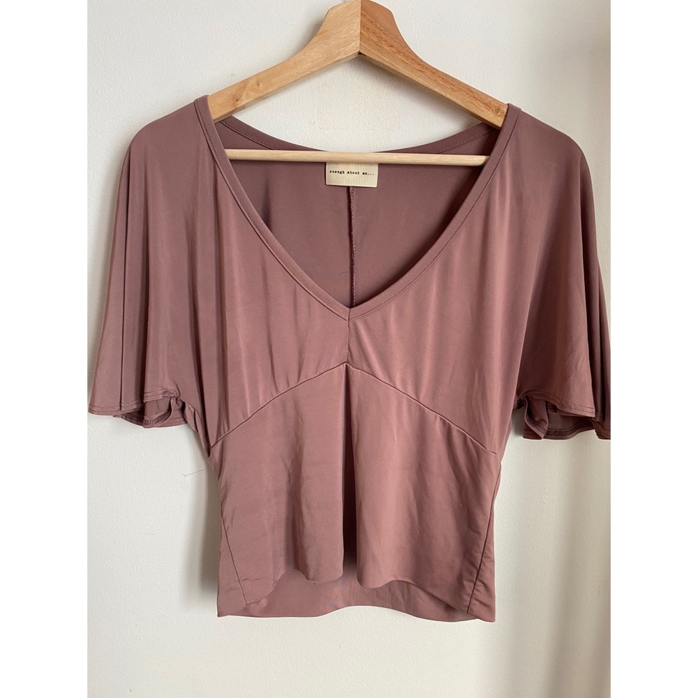 Mauve blouse